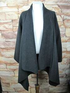 *Chaqueta/blazer Eileen Fisher frente abierto 90 % lana talla S (se adapta a M y L) gris - Imagen 1 de 11
