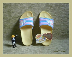 bibi-bo Kid's Beach Slide Sandals el greco New 80s Greece Greek Summer No Card