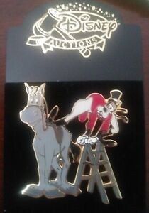 RARE Disney Auctions (P.I.N.S.) - Goofy with Horse and Ladder #2 Pin LE 500