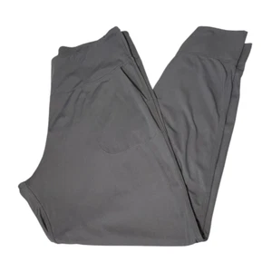 Pantalones de chándal para mujer talla L negros ligeros bolsillos de parche gimnasio deportes - Imagen 1 de 8