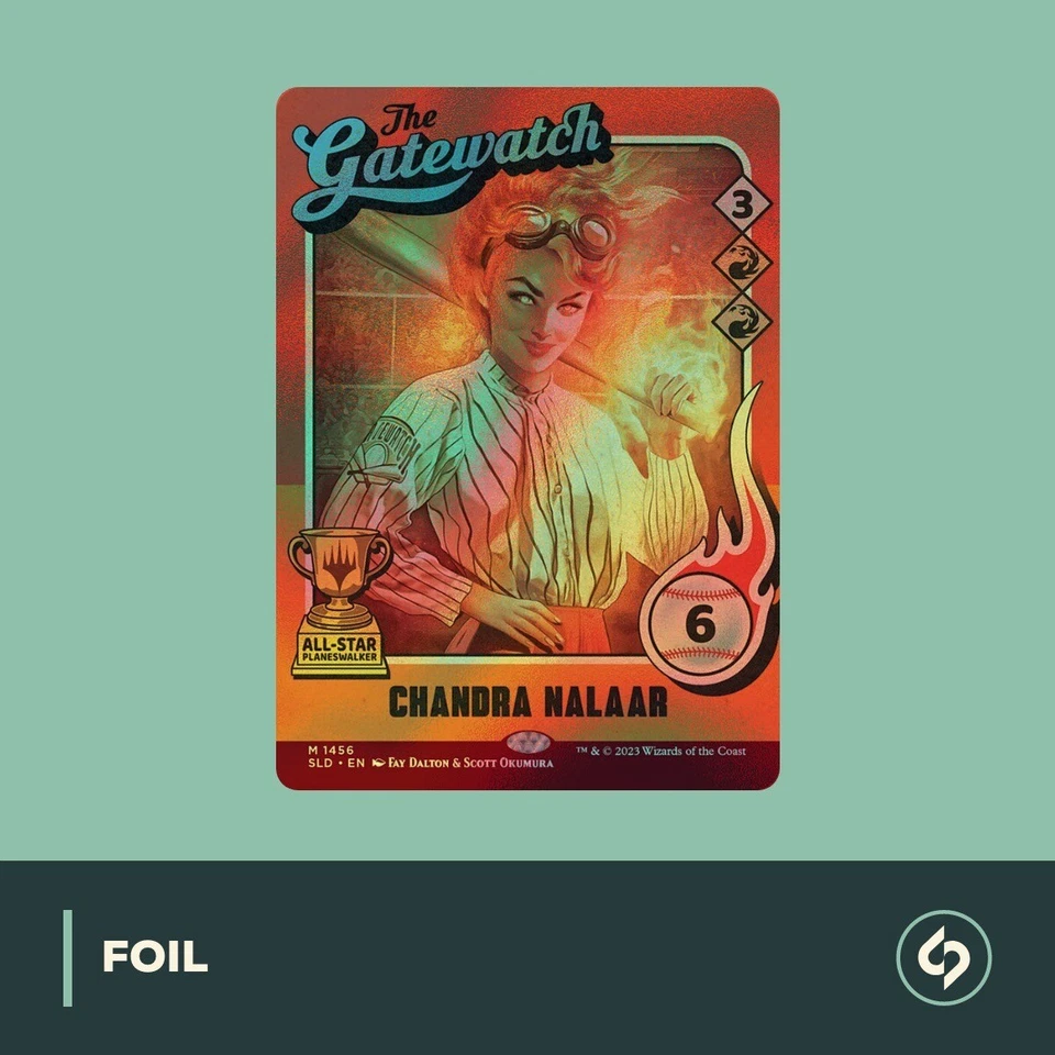 MTG | Chandra Nalaar | SECRET LAIR x BASEBALL | NM | EN | SHOWCASE | FOIL  - Bild 1 von 1