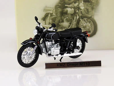 KMZ Dnepr MT 10  1:24 Motorrad- Modell 118 - Bild 1 von 3