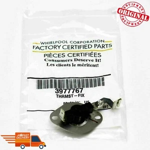 Whirlpool Original Neu WP3977767 Original-Zubehör-Hersteller Trockner High Limit Thermostat 3977767 - Bild 1 von 4