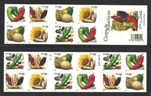 SFSTAMPS US Scott 4008-4012b CROPS OF AMERICA BOOKLET PANE OF 20 STAMPS MNH 2006 - Picture 1 of 1