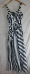 Blush J Women’s Small Striped Sleeveless Romper New with Tags 