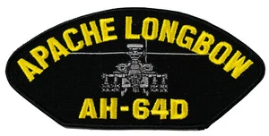 Apache Longbow AH-64D Patch - Great Color - Veteran Owned Business  - Picture 1 of 1