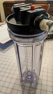 Polycarbonat Filtergehäuse 10 mal 4 Zoll smoked color - Bild 1 von 5