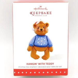 Hallmark 2015 Andenken Ornament Club Hangin' With Teddy Member Exclusive - Bild 1 von 2