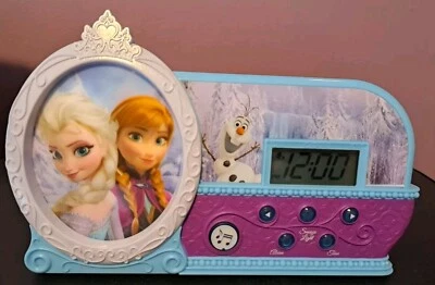 Relógio despertador Frozen Disney Kids Elsa e Anna  - Imagem 1 de 4