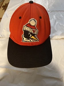 Youngstown State Penguins Hat Cap  The Game Flex Fit Hat Sz Small Nice Rare NCAA - Picture 1 of 7