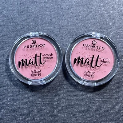 2x Essence Cosmetics Matt Touch Blush Pressed Powder #20 Berry Me Up! - Image 1 of 4