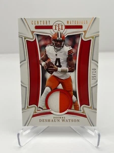 2022 PANINI TESORI NAZIONALI DESHAUN WATSON 05/10 SECOLO MATERIALI CEN-DWA - Foto 1 di 2