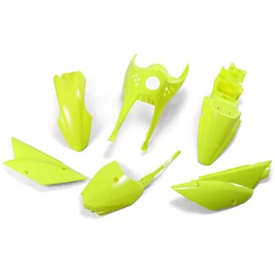 Kit de cuerpo de plástico UFO - amarillo fluorescente - KLX110 KA37003-DFLU Foto 1 de 3