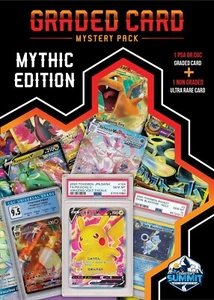 Collectors Summit Graded Pokemon Mystery Card Pack - Mythic Edition (PSA & CGC)