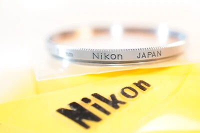 Nikon 52mm L1A Sky Silver Chrome early filter for 5cm f/2 tick mark 3.5cm lens - Image 1 of 4