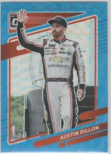 2022 Donruss Optic Carolina Blue Wave #17 Austin Dillon RCR Racing Chevrolet - Picture 1 of 1