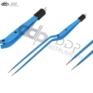 Hardy Bipolar Bayonet Forceps 24cm x 0.7mm Reusable Instruments EL-072 - Picture 1 of 3