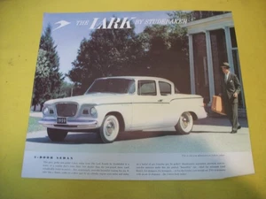 1959 Studebaker Lark 2-Door Sedan Single Sheet Promo - MINT - Bild 1 von 2