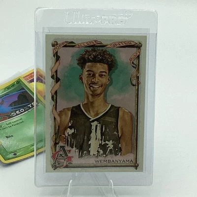 (2x) 2023 Topps Allen & Ginter Victor Wembanyama Rookie SPURS - Image 1 of 2