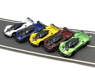 Lote (5) Suelto Hot Wheels Pagani Zonda R (Verde Kroger, Rojo, Blanco, Azul y Amarillo) Foto 1 de 4