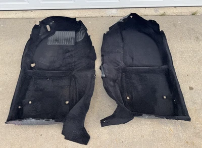 Juego de alfombras interiores de conductor Toyota MR2 1991-99 negras OEM derecha izquierda SW20 Foto 1 de 4