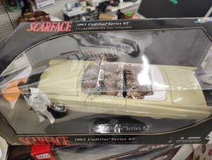 Jada Al Pacino Cadillac Series 62 1:18 Scale Diecast Scarface Model NEW Yellow - Picture 1 of 2
