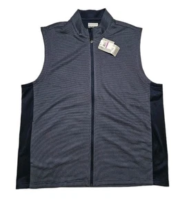PGA Tour men's full zip vest blue sz XXL New! - Picture 1 of 7