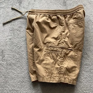 Lee Latzhose Cargoshorts Herren Gr. 34 khaki Taschen Baumwolle Arbeit Utility 10" - Bild 1 von 7