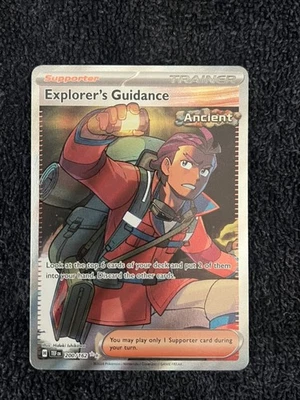 Explorer's Guidance 200/162 SV05: Temporal Forces Holo Ultra Rare Full Art - Image 1 of 2
