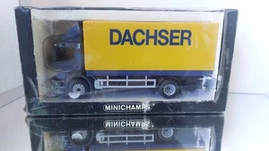 Minichamps 1:43 Mercedes Benz Atego Dachser Truck come nuovo in scatola - Foto 1 di 13