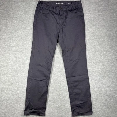 Michael Kors Pants Men’s 33x31 Gray Stretch Chino Classic Fit Casual Workwear - Image 1 of 4