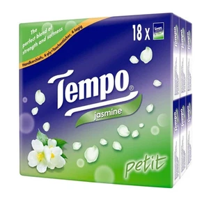 Tempo Petit Tissue Paper Handkerchiefs Packs Jasmine 18 piece pack - Picture 1 of 1