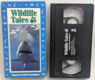 Wildlife Tales Sharks Perfect Predators (VHS, 1990, ABC / Kane Productions) - Image 1 of 4
