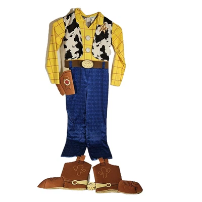 Toy Story Disney Woody Halloween Disfraz Niño Talla 7-8 Mono Foto 1 de 4