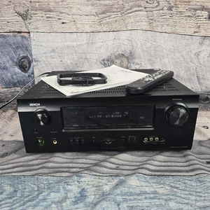 Denon AVR-591 5.1 Ch HDMI Home Theater Surround ARC Receiver 5 HDMI Inp - Picture 1 of 18