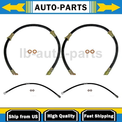 Manguera hidráulica de freno de primera parada 4X Dorman para Mitsubishi Montero 2001-2006 Foto 1 de 4