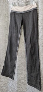 lululemon leggings 6 Gray Inside Pocket Straight Leg - Picture 1 of 12