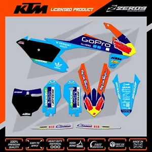 KTM 85 MOTOCROSS GRAPHICS MX GRAPHICS KIT DECALS STICKERS SX 85 PRO G BLU - Picture 1 of 3