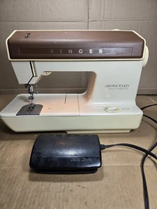 Vintage Singer Creative Touch Fashion Machine 1036 Nähmaschine funktionstüchtig - Bild 1 von 6