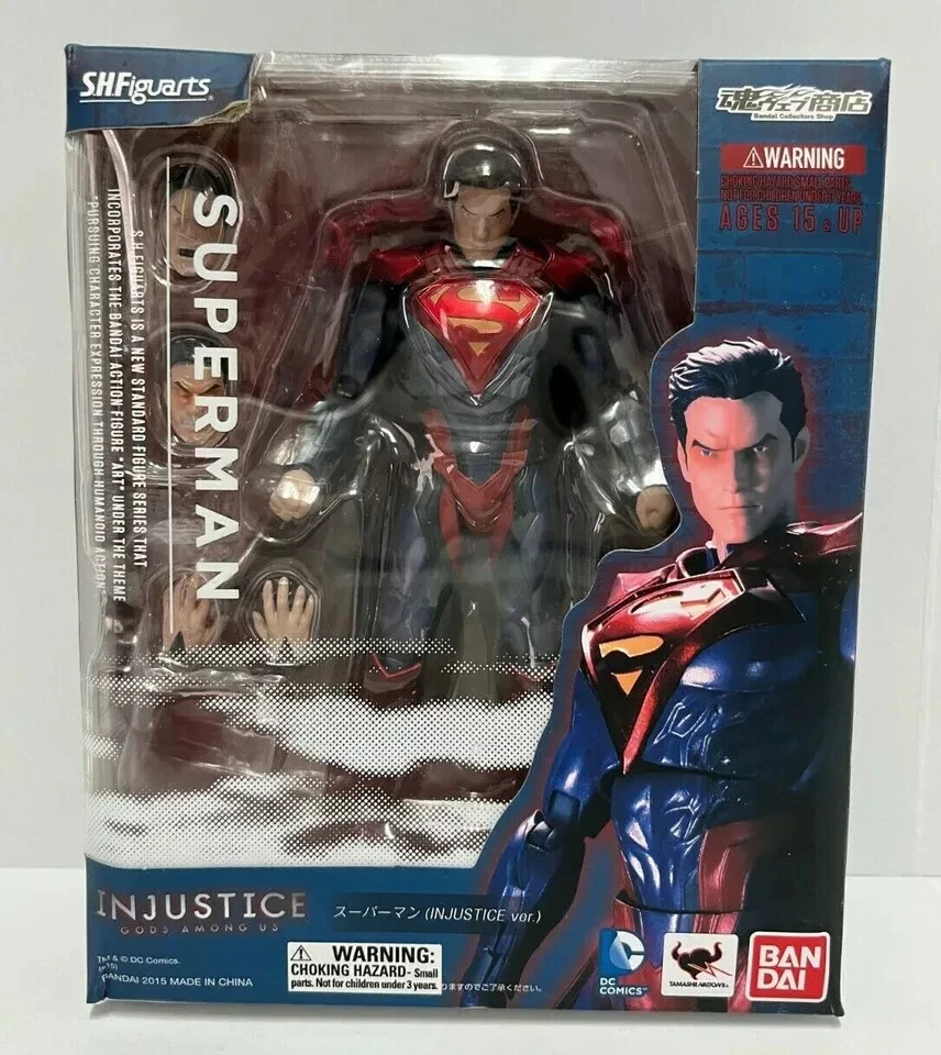 Bandai S.H.Figuarts Superman Injustice Superman 6in Action Figure DC Comic