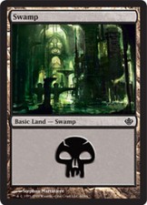 1x Swamp (60) MTG Duel Decks: Garruk vs. Liliana NM Magic Regular