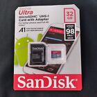 Sandisk Ultra 32GB Micro SDHC UHS-1 with Adapter Full HD 98MB/s