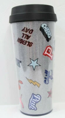 Victoria’s Secret 粉色珠光标志马克杯  — 第 1/3 张图片