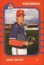 1989 Arkansas Travelers Grand Slam #10 John Lepley