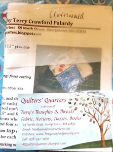 2015 Reihe für Reihe "Fenster auf dem Wasser" Quilt-Kit - Bild 1 von 2