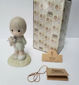 Precious Moments® I Belong To The Lord Porcelain Figure - Retired Enesco - Bild 1 von 7