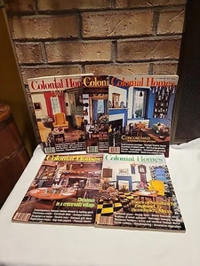 5 Vintage Issues Of 1983 Colonial Homes Magazine - Picture 1 of 16