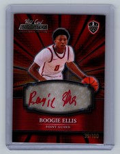 2022 Wild Card Alumination Red Auto  #ABC-A Boogie Ellis  #'d/100