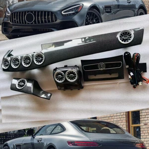 For 2011-2017 Benz CLS W218 Dashboard decoration round air outlet modification - Picture 1 of 12