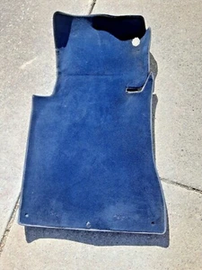 Mercedes Benz 1st Gen W126 79-84 Blue Floor Mat Carpet 280se 300sd 420sel 500se - Picture 1 of 8